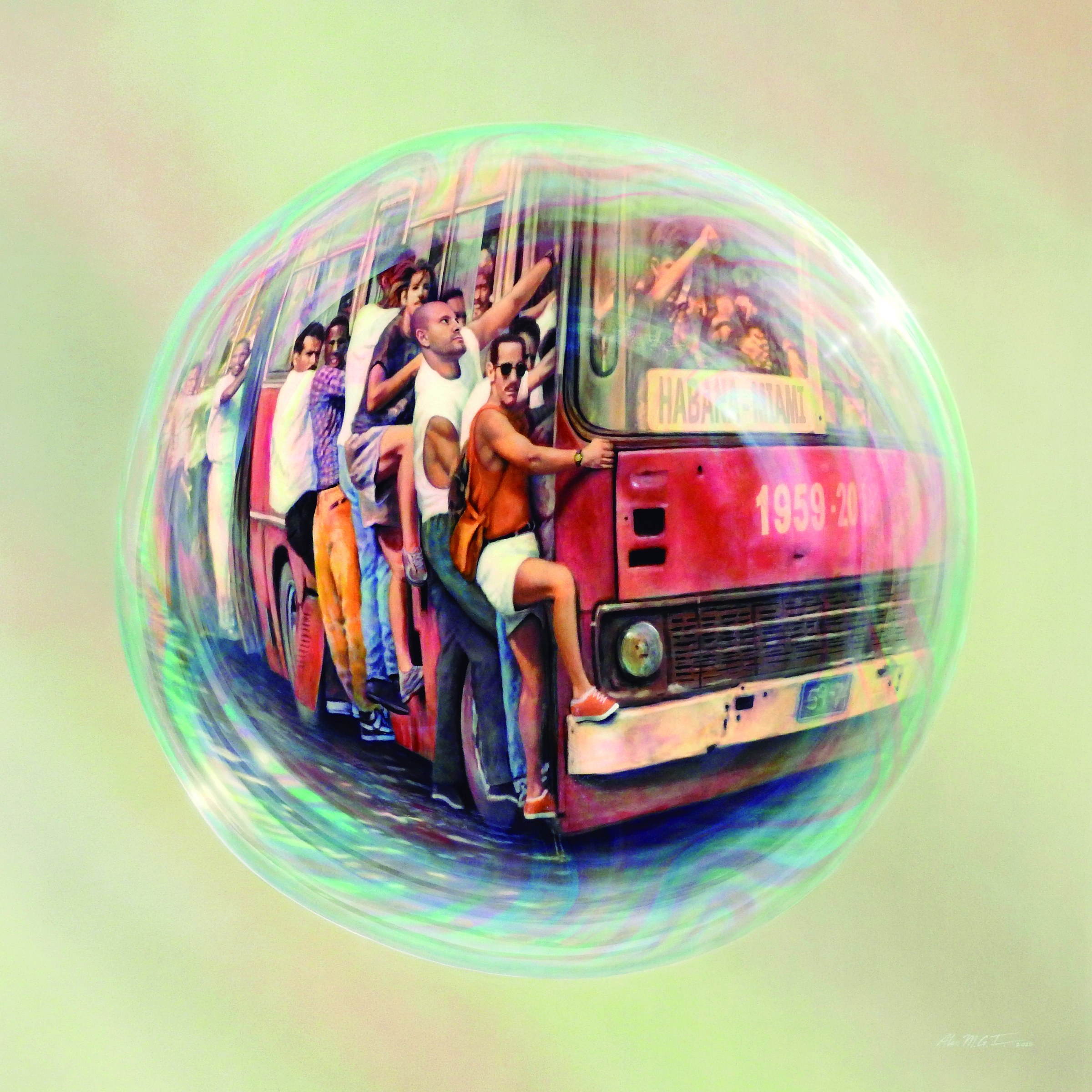 Stampede (from the diptych titled, “The Voyage”)